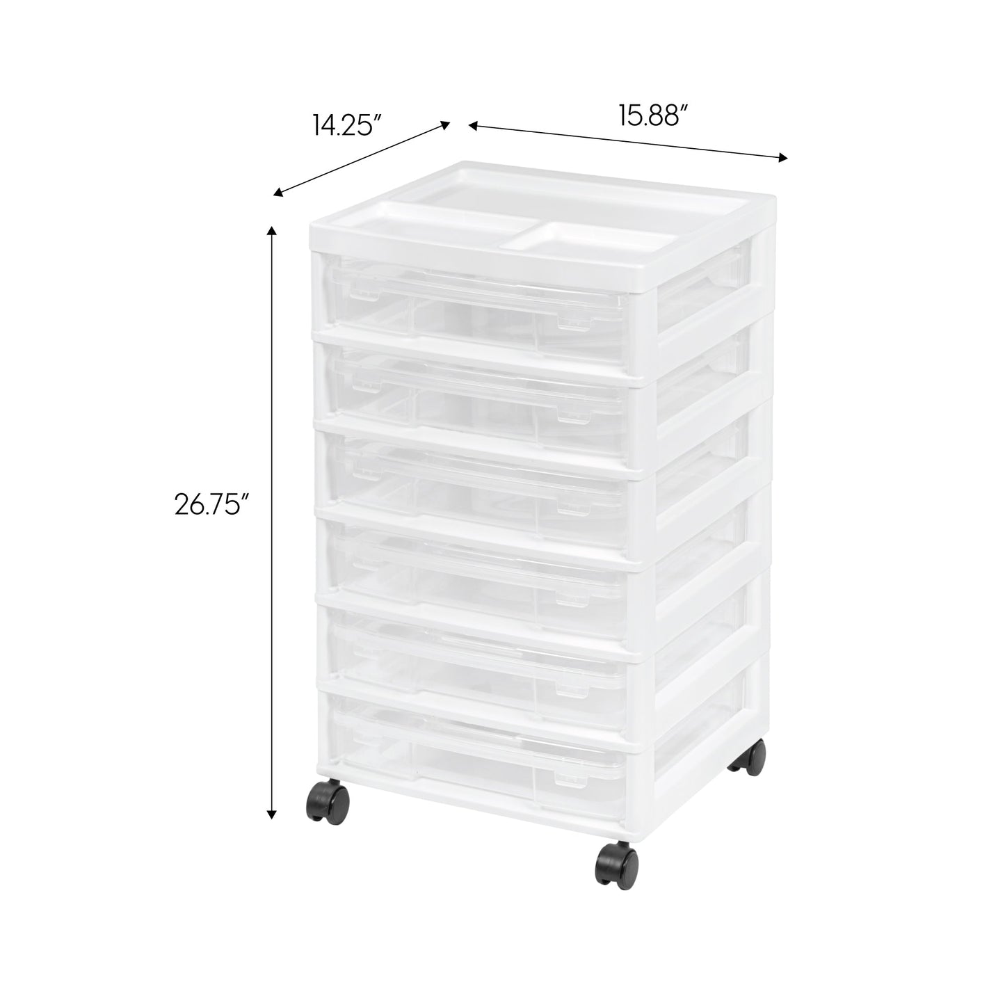 Craft Organizer and Storage, Rolling Storage Cart - IRIS USA, Inc.