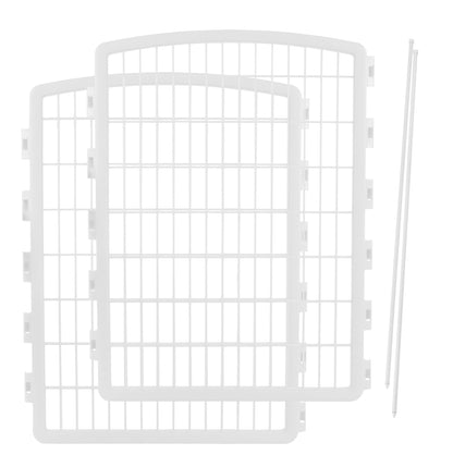 34'' Pen Playpen 2 Panel Add-On, White - IRIS USA, Inc.