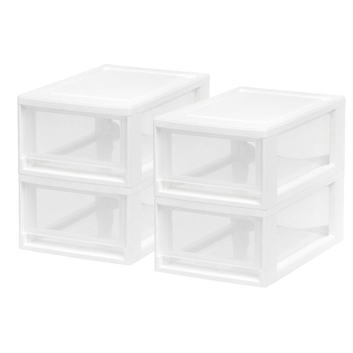 Small Stacking Drawer - 4 Pack - image 1#color_white