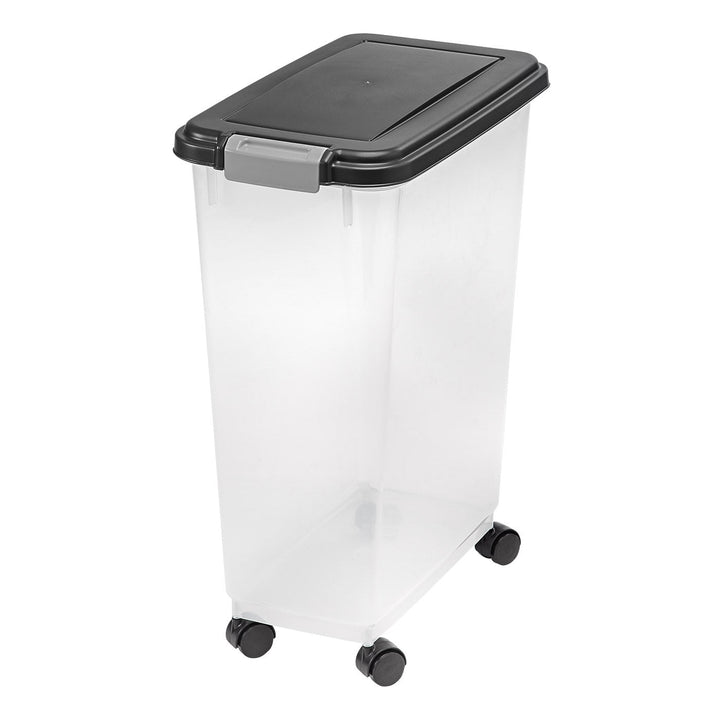 IRIS USA 47 Quart Airtight Pet Food Container, Black Lid - IRIS USA, Inc.