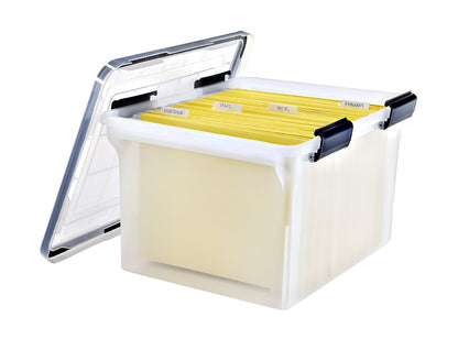 WeatherPro™ Storage Letter Legal File Box - 32 QT - IRIS USA, Inc.